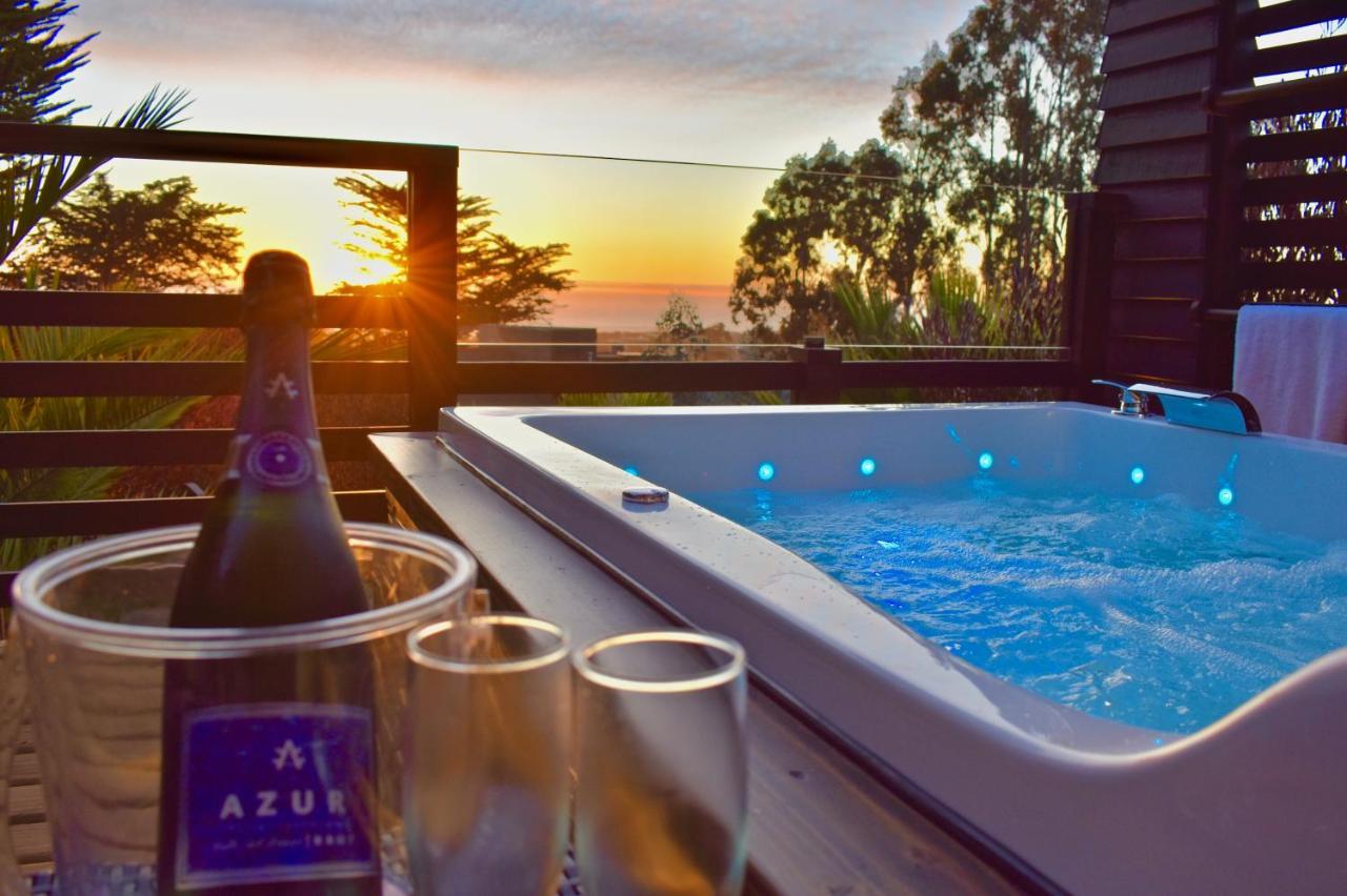 ---- Escapada De Lujo Para Dos ---- Casa Boutique Privada - Vistas Al Oceano - Parrilla Y Fogon En Quincho Privado - Insumos Desayuno - Tu Estadia Incluye Gratis 1 Sesion De Hidromasaje & Cromoterapia Bajo Las Estrellas En Jacuzzi Privado (Adults Onl Pichilemu Ngoại thất bức ảnh